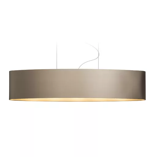 CASUAL 120/25 stínidlo Monaco holubí šeď/stříbrné PVC max. 23W
