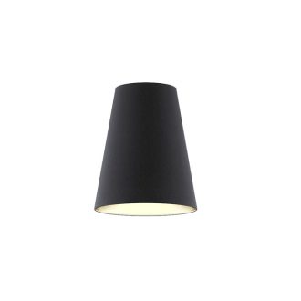  RENDL R11597 CONNY lámpabúra, asztali/állólámpa búrák Polycotton fekete/arany fólia