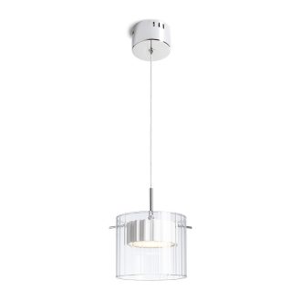   RENDL R11679 ESTRA LED függőlámpatest, üveg fehér átlátszó üveg