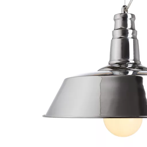 GOLDIE 36 závěsná chrom 230V LED E27 30W