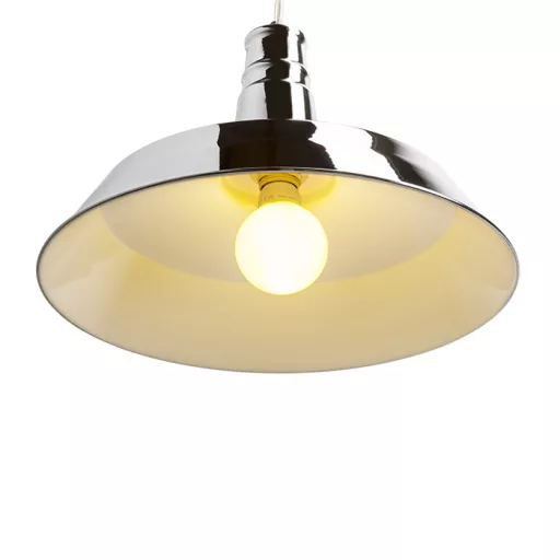 GOLDIE 46 závěsná chrom 230V LED E27 30W