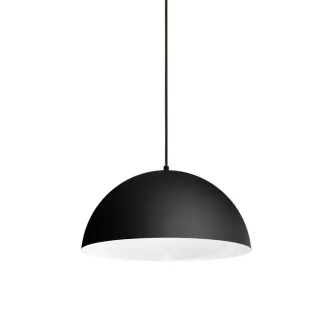 MONROE 40 závěsná matná černá/bílá 230V LED E27 30W