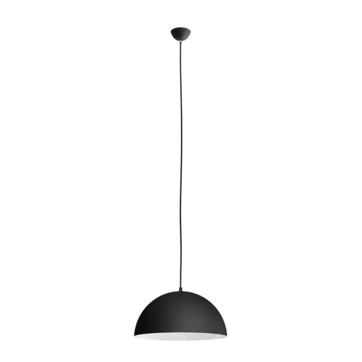 MONROE 40 závěsná matná černá/bílá 230V LED E27 30W