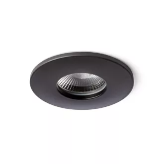 WATERBOY R  matt fekete  230V LED 10W 40° IP65  3000K