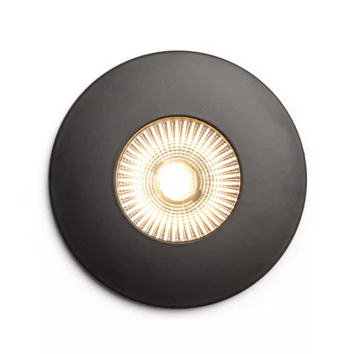 WATERBOY R  matt fekete  230V LED 10W 40° IP65  3000K