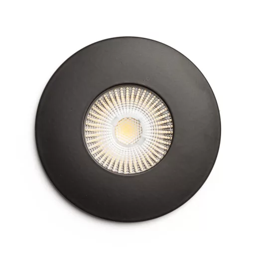 WATERBOY R  matt fekete  230V LED 10W 40° IP65  3000K