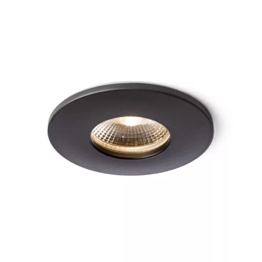 WATERBOY R  matt fekete  230V LED 10W 40° IP65  3000K
