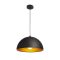 RENDL R11766 CARISSIMA függőlámpatest, fém matt fekete/aranysárga