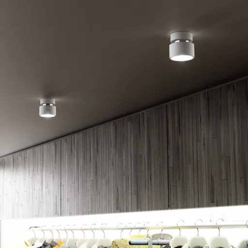 PIXIE stropní bílá chrom 230V LED GX53 7W