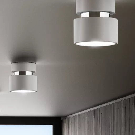 PIXIE stropní bílá chrom 230V LED GX53 7W