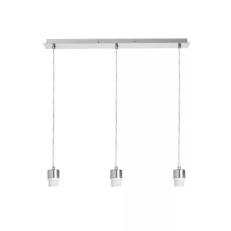   MORE 60 stropní závěsná základna matný nikl 230V LED E27 3x15W