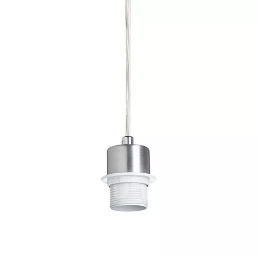 MORE 60 stropní závěsná základna matný nikl 230V LED E27 3x15W