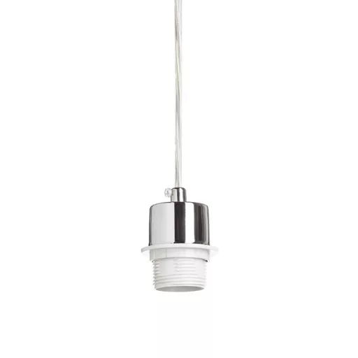 MORE 60 stropní závěsná základna chrom 230V LED E27 3x15W
