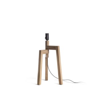 RENDL R11791 WOODY lámpabúra, talapzat/alj tölgy