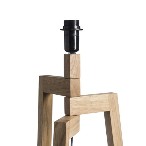 RENDL R11791 WOODY lámpabúra, talapzat/alj tölgy