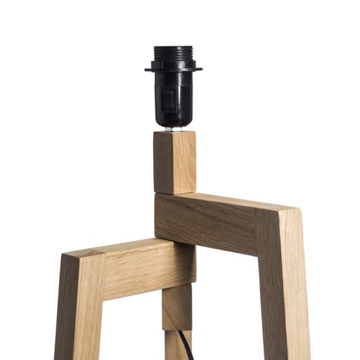 RENDL R11791 WOODY lámpabúra, talapzat/alj tölgy