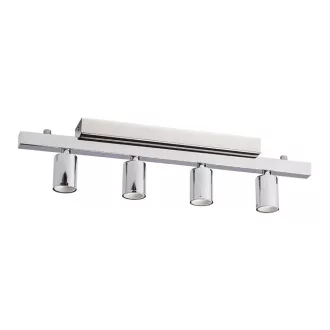 RALLONG IV stropní základna chrom 230V LED E27 4x15W