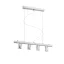 RALLONG IV závěsná základna chrom 230V LED E27 4x15W