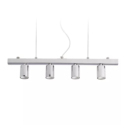 RALLONG IV závěsná základna chrom 230V LED E27 4x15W
