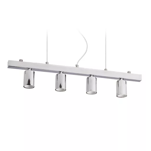 RALLONG IV závěsná základna chrom 230V LED E27 4x15W