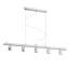 RALLONG V závěsná základna chrom 230V LED E27 5x15W