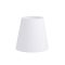 RENDL R11800 CONNY lámpabúra, asztali/állólámpa búrák Polycotton fehér/fehér PVC