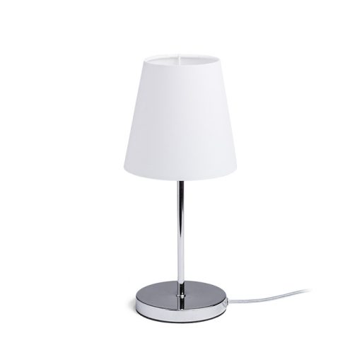 RENDL R11800 CONNY lámpabúra, asztali/állólámpa búrák Polycotton fehér/fehér PVC