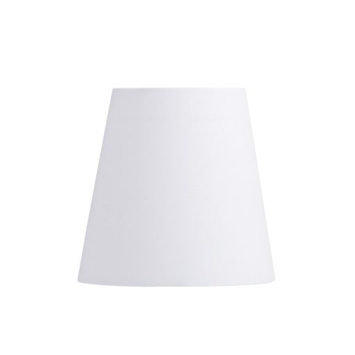 RENDL R11800 CONNY lámpabúra, asztali/állólámpa búrák Polycotton fehér/fehér PVC