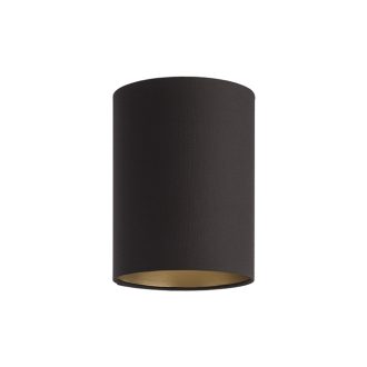   RENDL R11802 RON lámpabúra, univerzális lámpaernyők Polycotton fekete/arany fólia