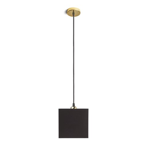 RENDL R11812 TEMPO lámpabúra, univerzális lámpaernyők Polycotton fekete/arany fólia