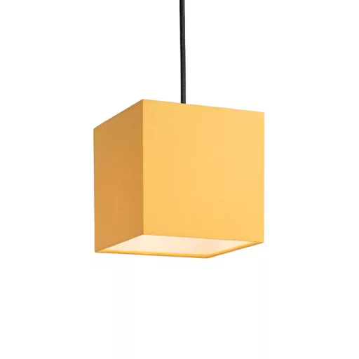 TEMPO 15/15 stínidlo Chintz oranžová/bílé PVC max. 28W