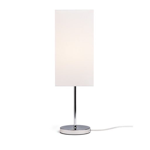 RENDL R11822 TEMPO lámpabúra, univerzális lámpaernyők Polycotton fehér/fehér PVC