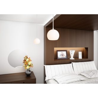 RENDL R11823 COPA függőlámpatest, üveg opálüveg