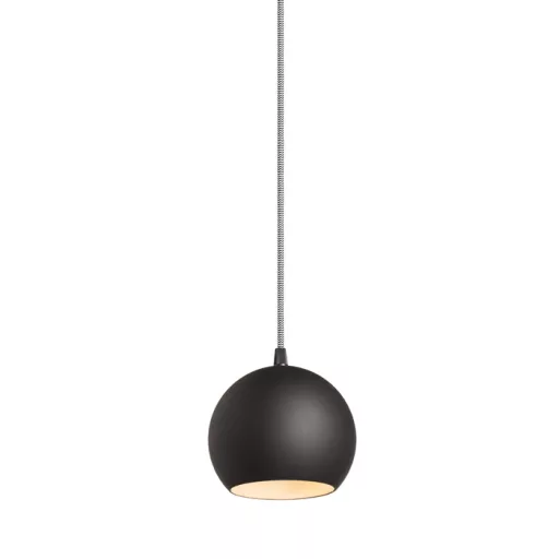 COPA závěsná černá sklo 230V LED E27 11W