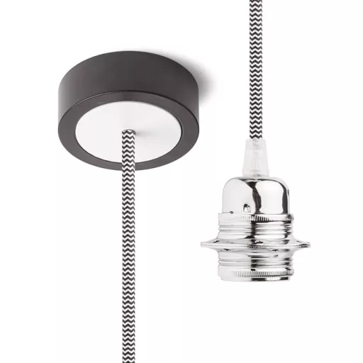 HEX závěsná sada ČZ+Č/BK+CHO+BK1 230V LED E27 15W