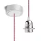 HEX závěsná sada CHZ+ČE/BK+CHO+BK1 230V LED E27 15W