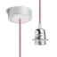 HEX závěsná sada CHZ+ČE/BK+CHO+BK1 230V LED E27 15W