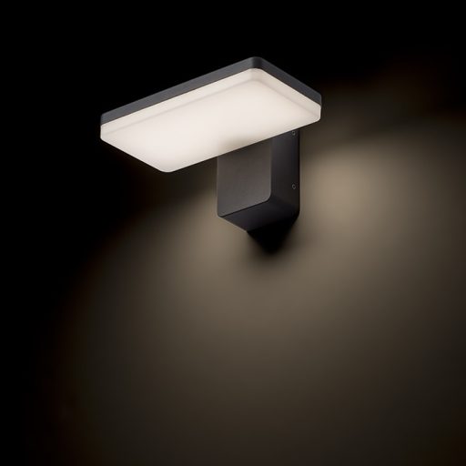 RENDL R11947 RINA LED kültéri lámpa, szögletes fali IP65 antracit
