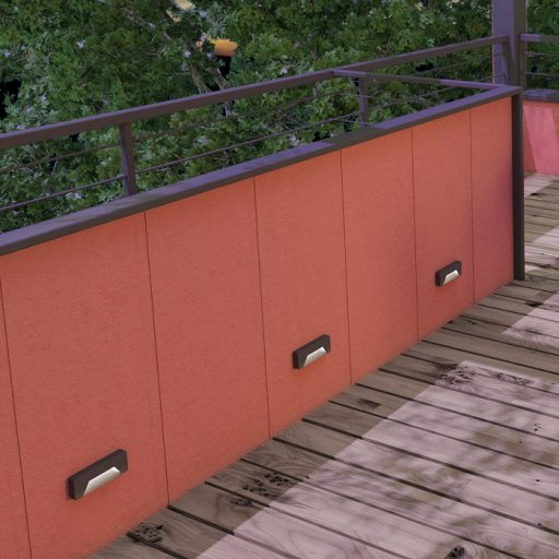 RENDL R11953 RENO LED kültéri lámpa, pozicionális IP65 antracit