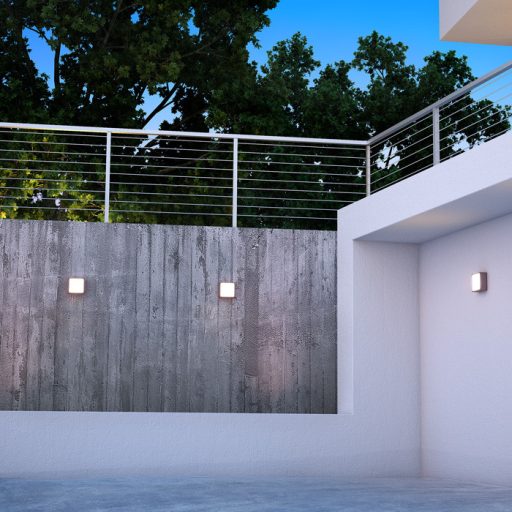 BONO felületre szerelhető antracitszürke 230V LED 4W IP65 3000K