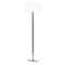 PLAZA állólámpa fehér króm 230V LED E27 15W