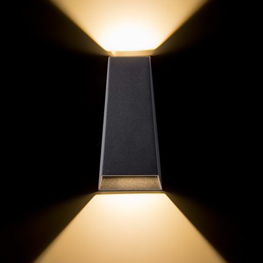 RENDL R12010 PIA LED kültéri lámpa, fel-le világító IP54 antracit