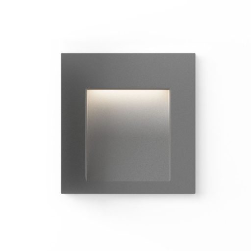 RENDL R12014 TESS LED kültéri lámpa, falba süllyesztett IP54 ezüstszürke
