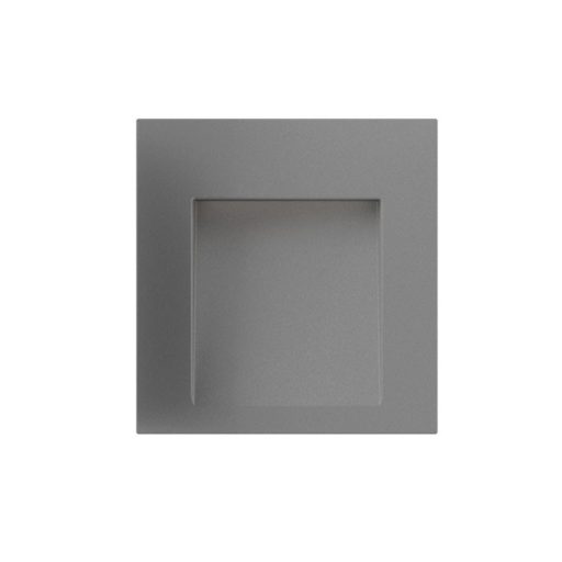 RENDL R12014 TESS LED kültéri lámpa, falba süllyesztett IP54 ezüstszürke