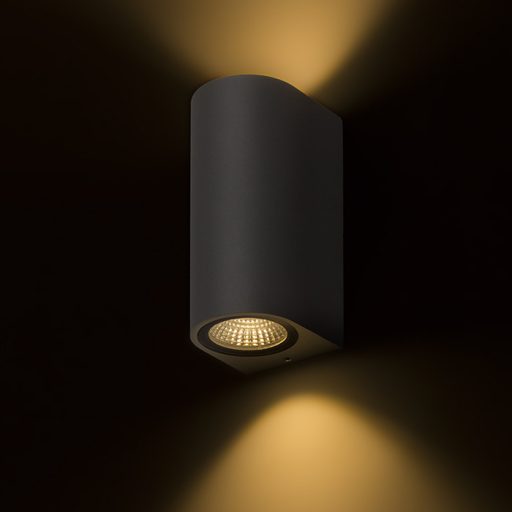 RENDL R12022 ZACK LED kültéri lámpa, fel-le világító IP54 antracit