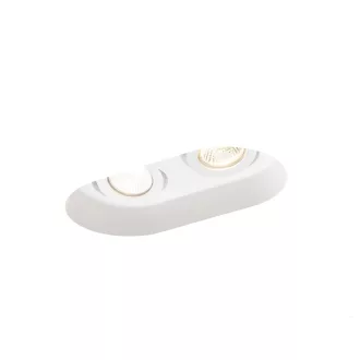 DINGO GU10 II dönthető gipsz 230V GU10 2x35W