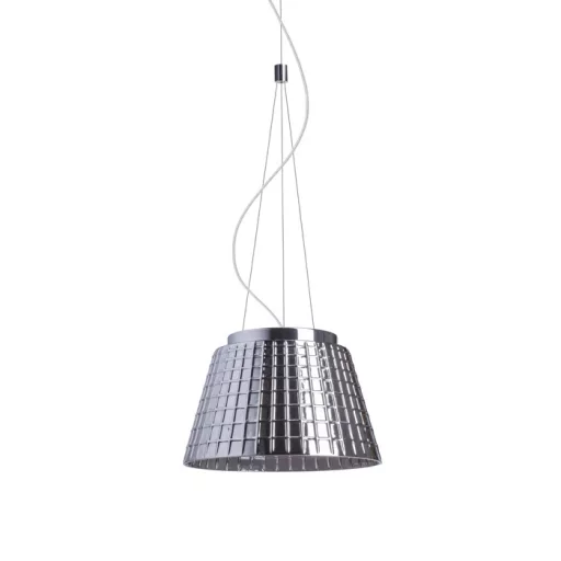 CORONA závěsná chromované sklo 230V LED E27 15W