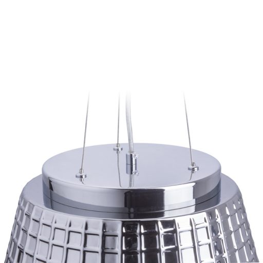 RENDL R12055 CORONA függőlámpatest, üveg krómozott üveg