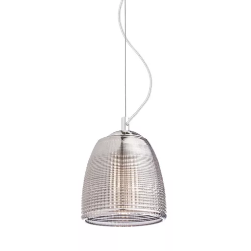 AZRIA závěsná kouřové sklo 230V LED G9 5W