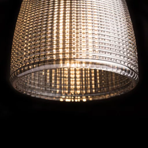 AZRIA závěsná kouřové sklo 230V LED G9 5W
